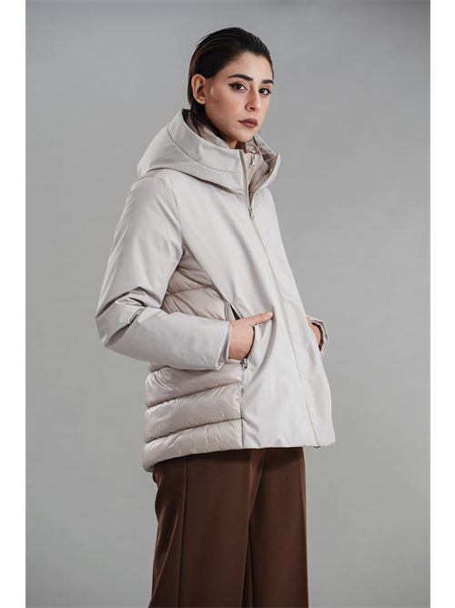 Piumino con cappuccio De Lamp | JWL641ICE